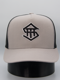 THS Black/Silver/Black/White Outline Logo Original Flatbill Snapback