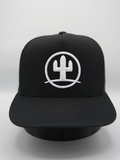 THS Cactus Black/White Logo Original Flatbill Snapback