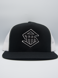 THS Black/White Outline Logo Snapback