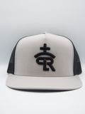 RLP Grey/Black w/o Logo Flatbill Snapback