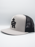 RLP Grey/Black w/o Logo Flatbill Snapback