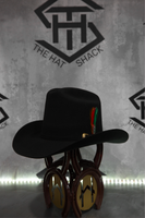 Texana 20X El Viejon Negra Tombstone Wool Hat ( PRE-SHAPED SOLD AS IS)