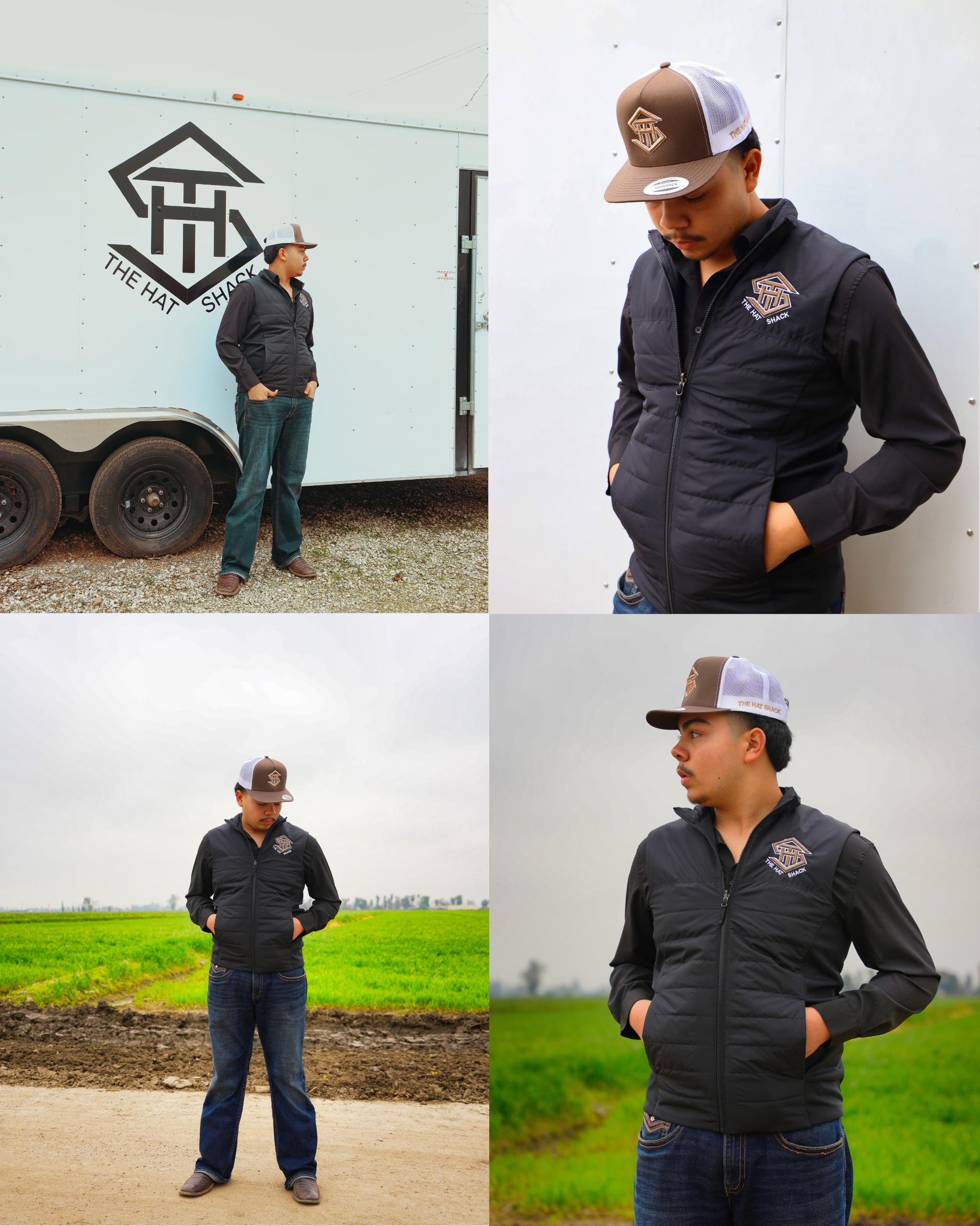 THS Black / Bronze Vest