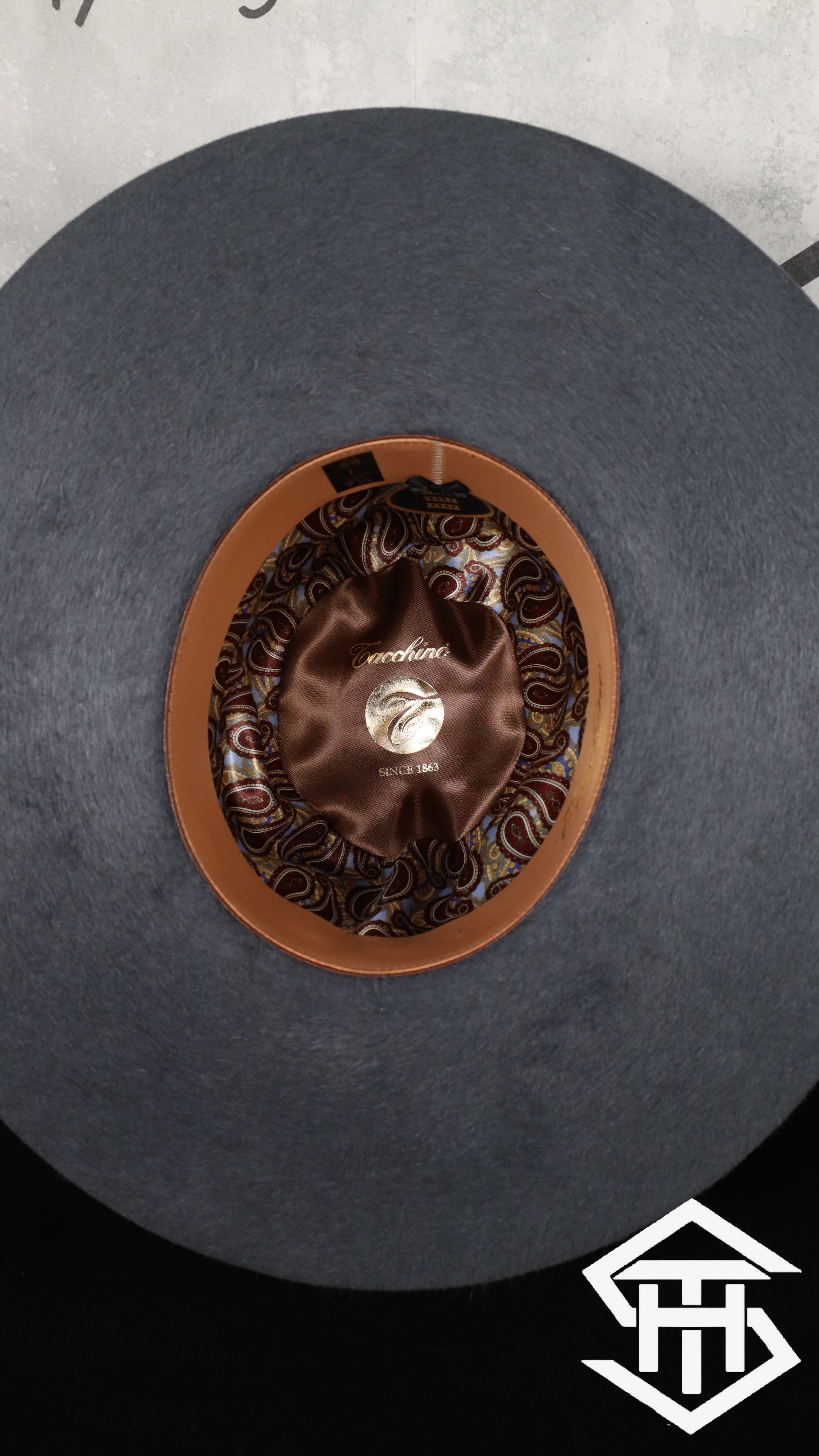 10x Steel Tacchino Hat Co. Grizzly 6in. Crown / 4.5in. Brim