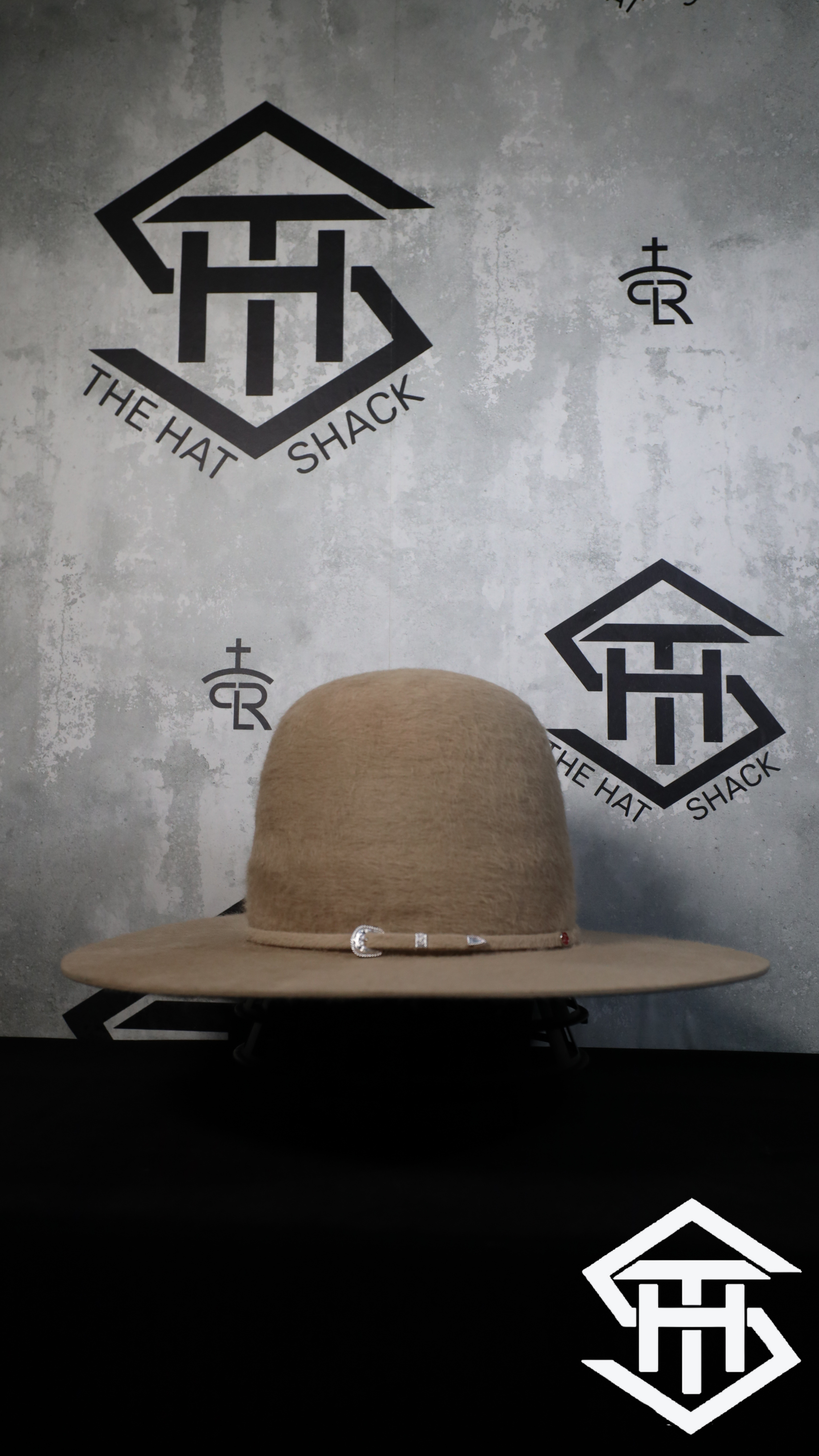 10x Sand Grizzly Tacchino Hat Co. 7in Tall Crown/ 4.25in Brim