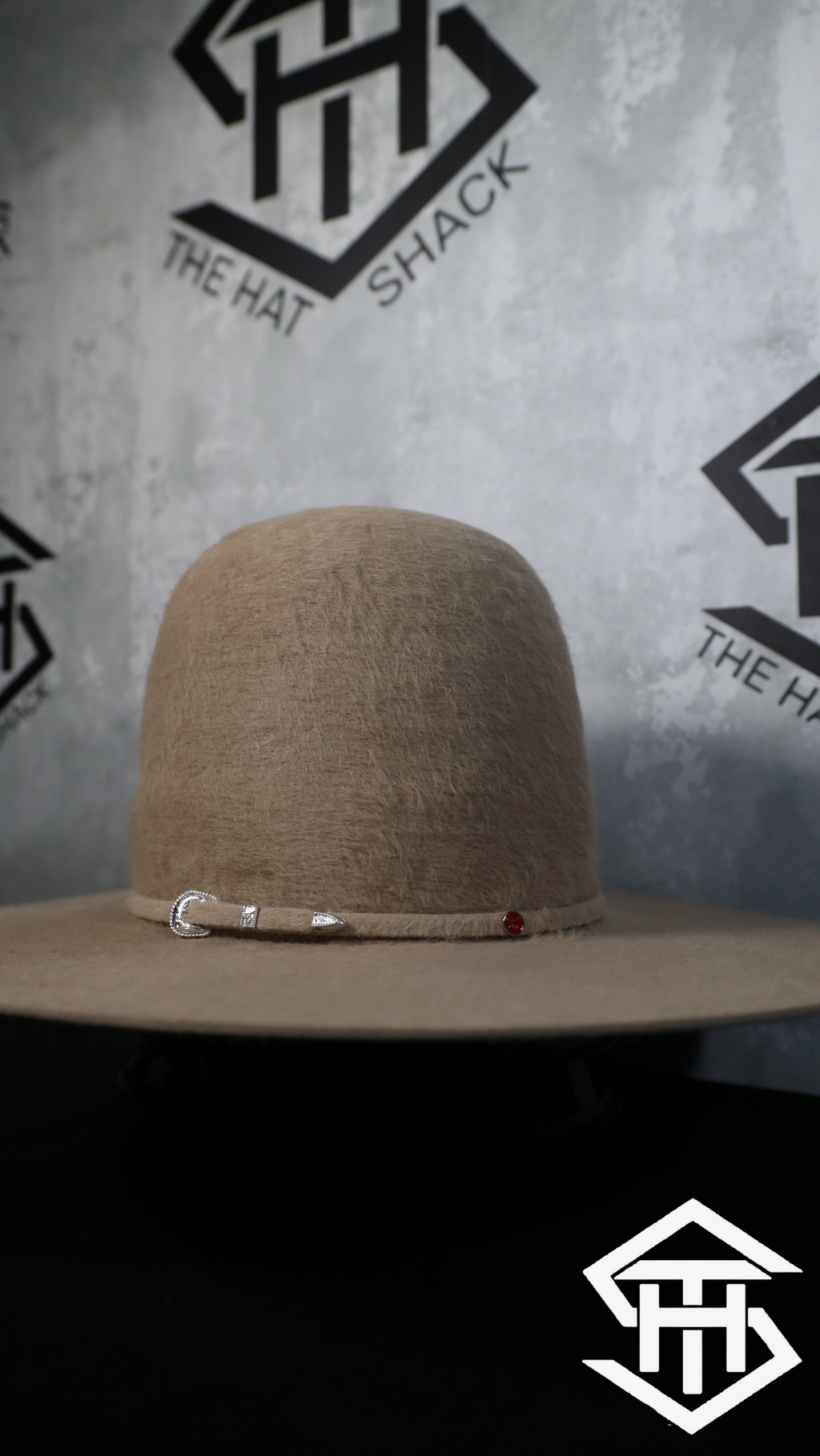 10x Sand Grizzly Tacchino Hat Co. 7in Tall Crown/ 4.25in Brim