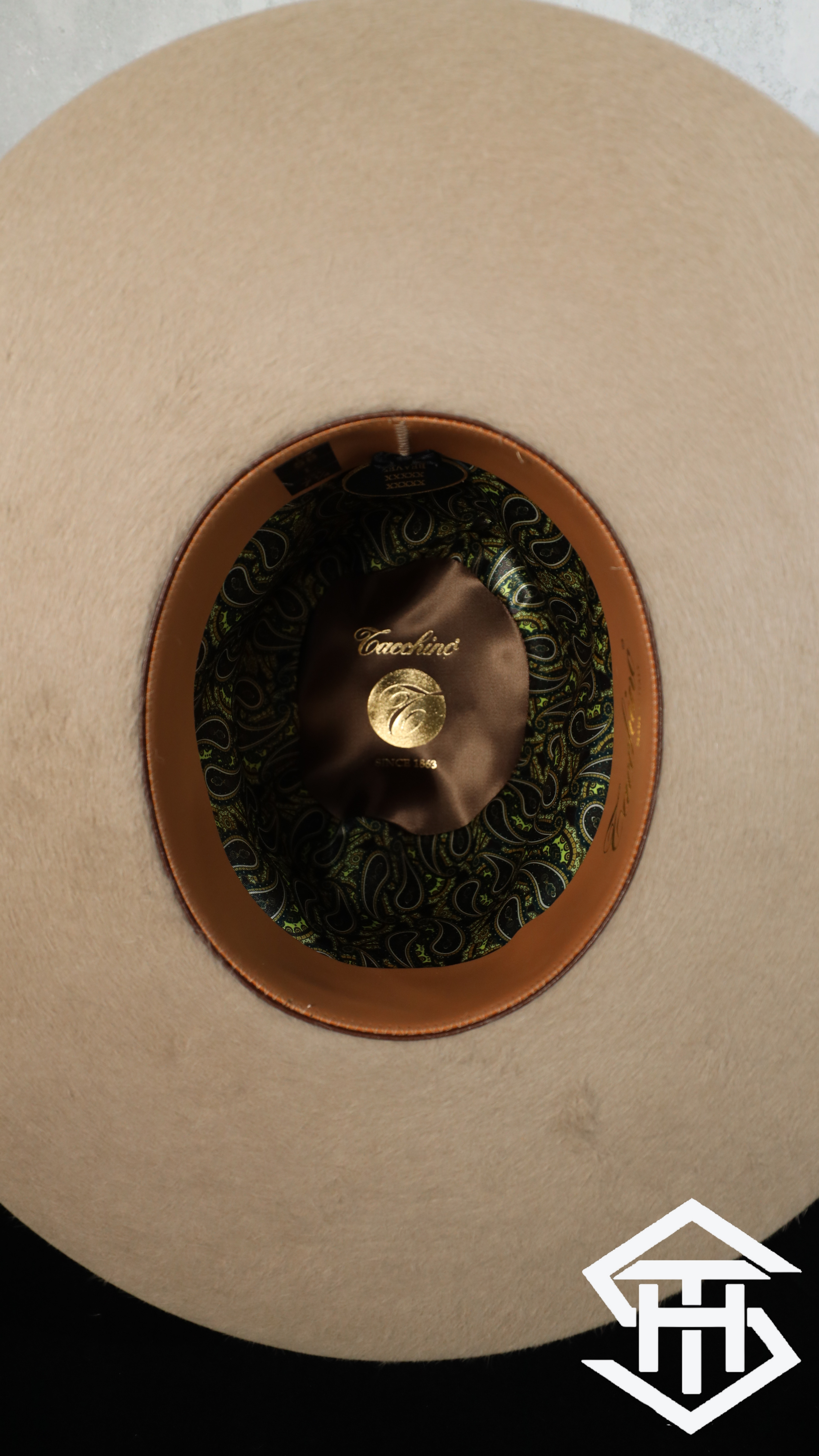 10x Sand Grizzly Tacchino Hat Co. 7in Tall Crown/ 4.25in Brim