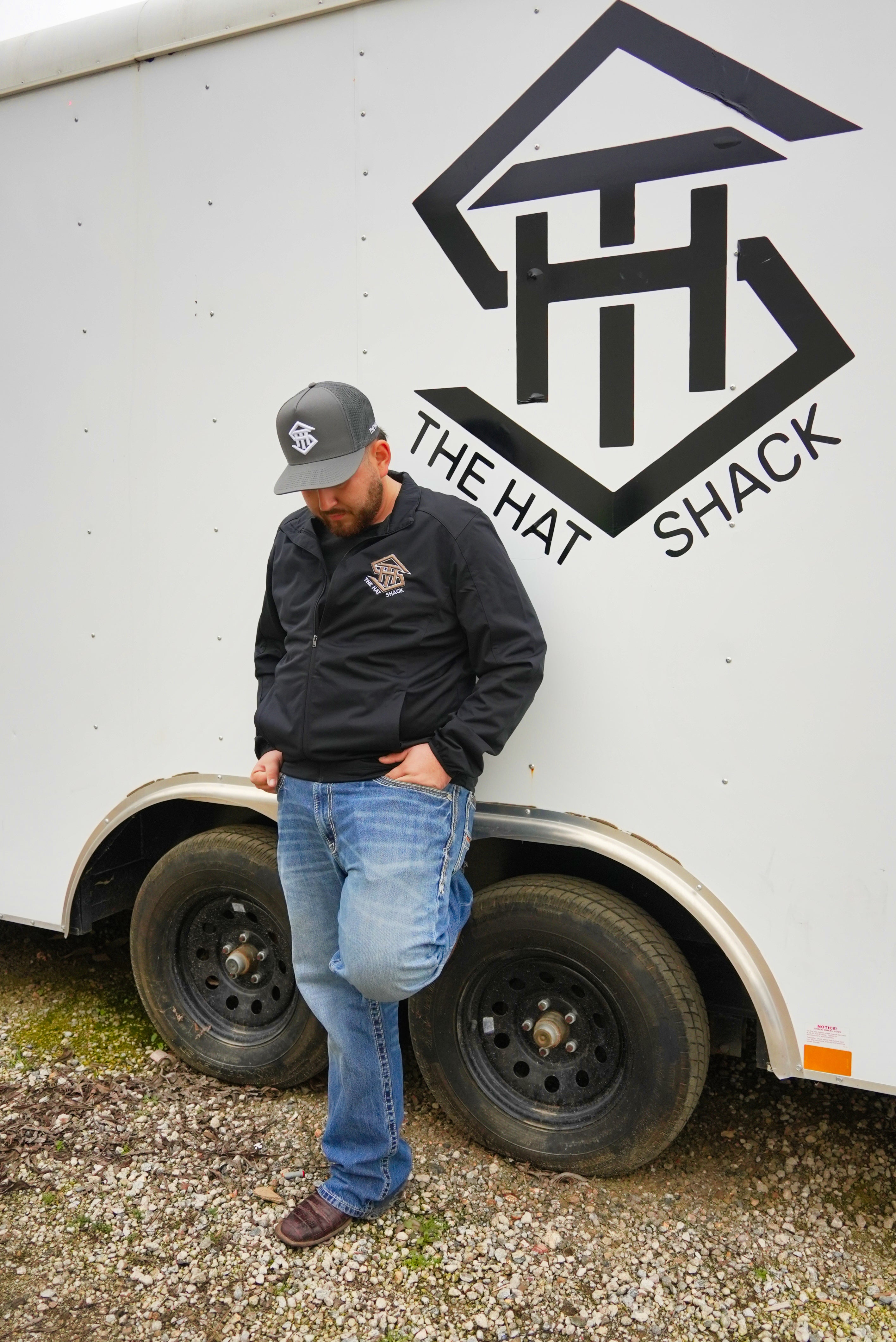 THS Black / Bronze Wind-Breaker Jacket