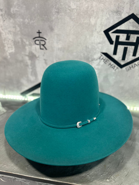 Tacchino Hat Co 6x Teal Tall Crown/ 4.5in Brim