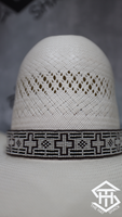 Elastic Beaded Hatband 057 1" Wide