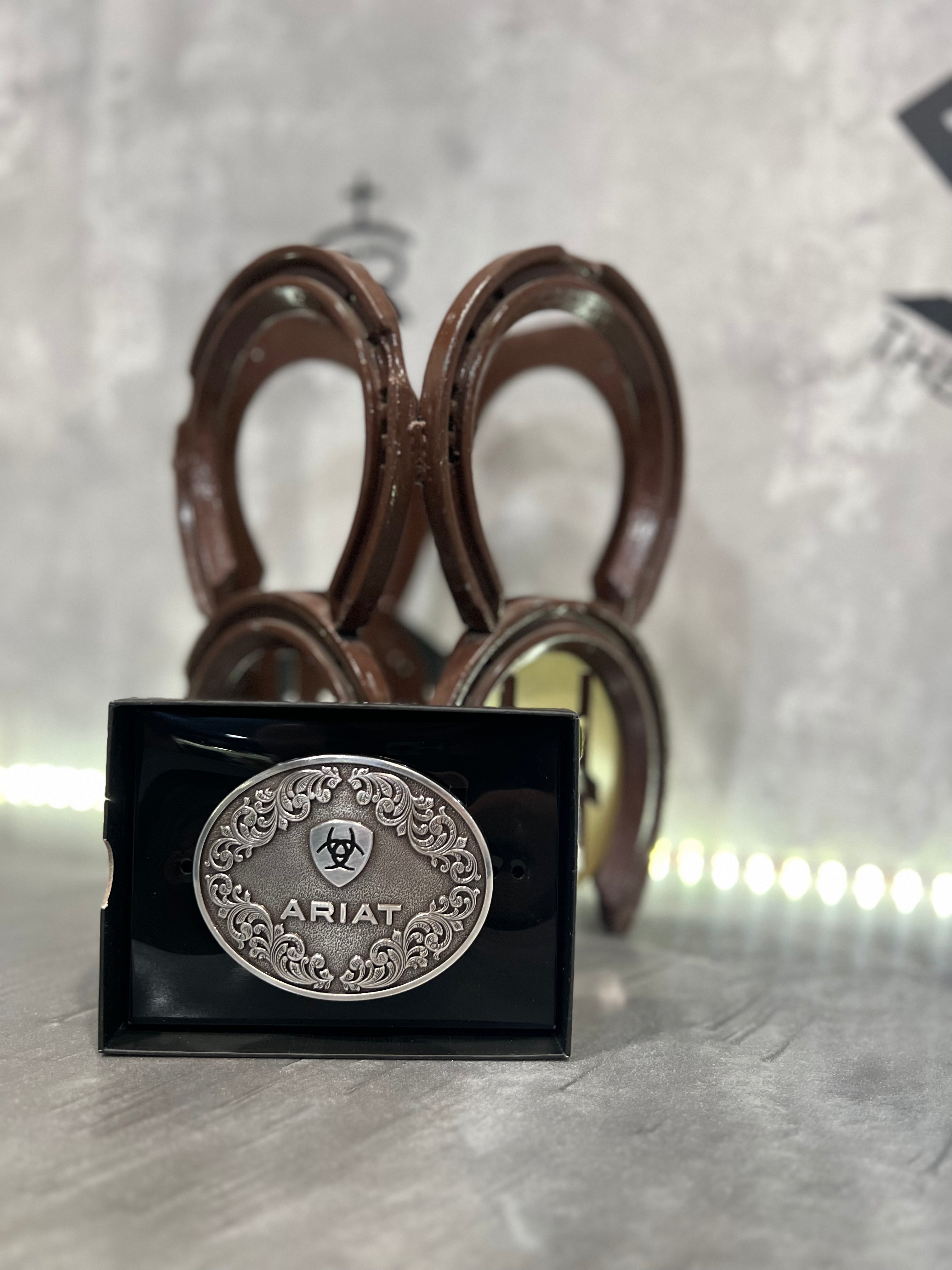 Ariat Youth Belt Buckle Oval Smooth Edge