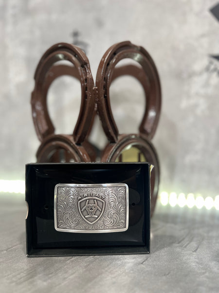 Ariat Youth Belt Buckle Rectangle Smooth Edge