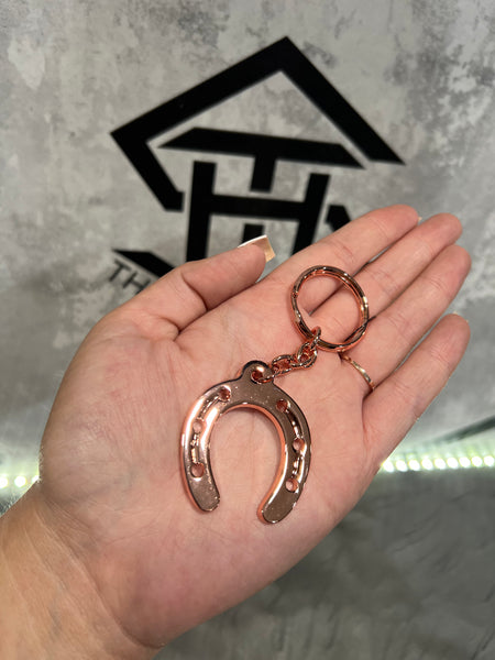 Horseshoe Ring Keychain