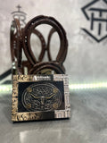 Montana Attitude Buckle Wildflower Longhorn