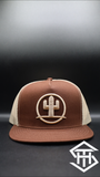 THS Cactus Brown/Tan FlatBill SnapBack