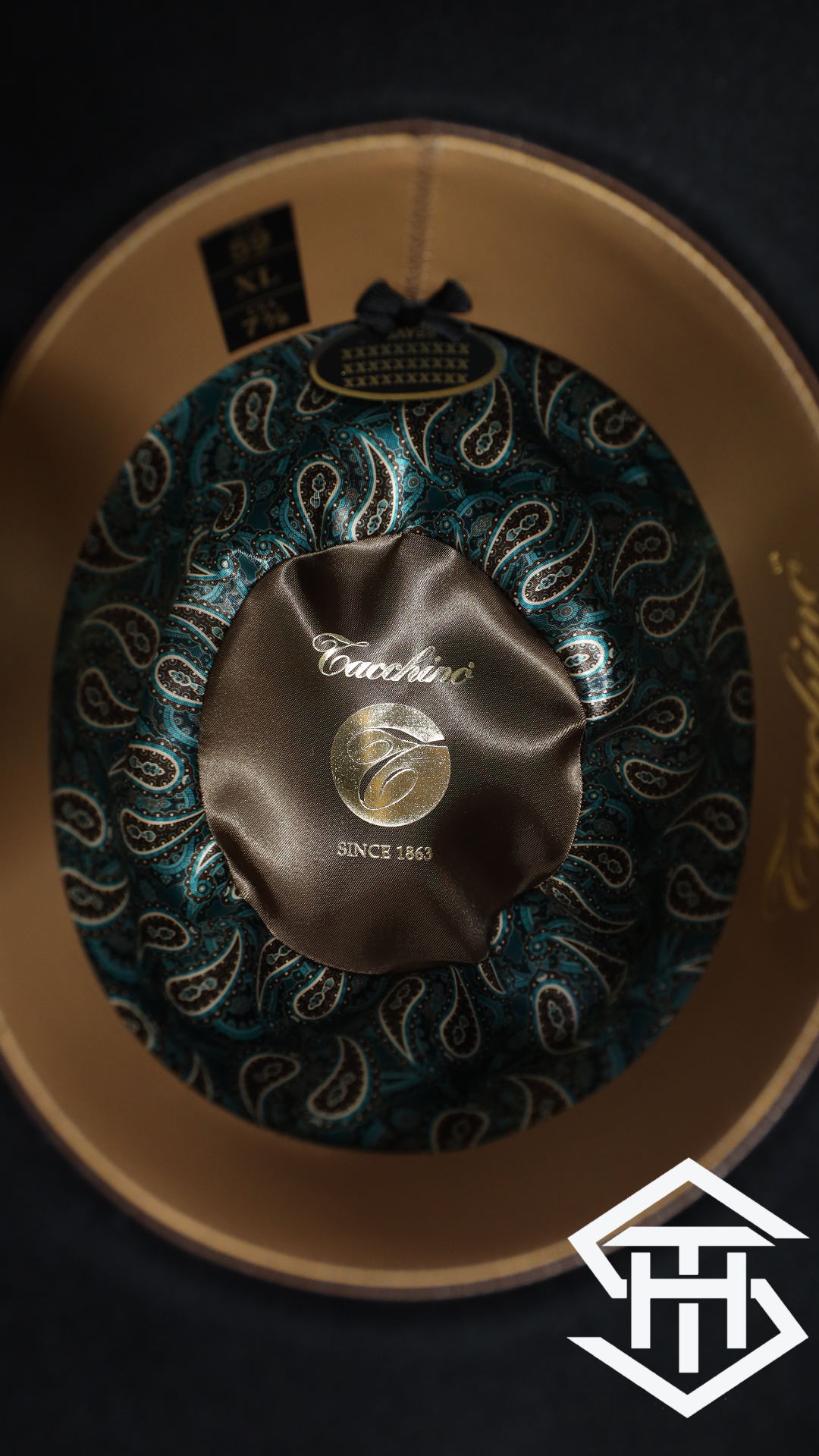 30X Tacchino Black 6in. Regular Crown / 4.5in. Brim