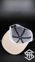 THS Cream/White Flatbill Snapback