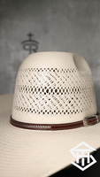 Tooled Leather Hatband 07