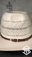 Tooled Leather Hatband 07