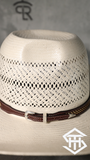 Tooled Leather Hatband 010