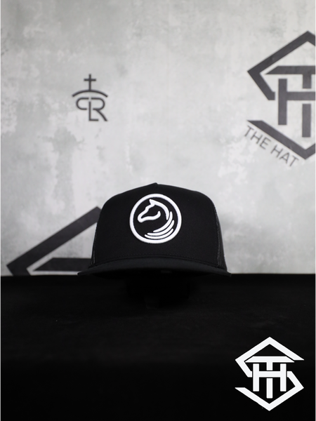 THS Horse SnapBack Black/ White