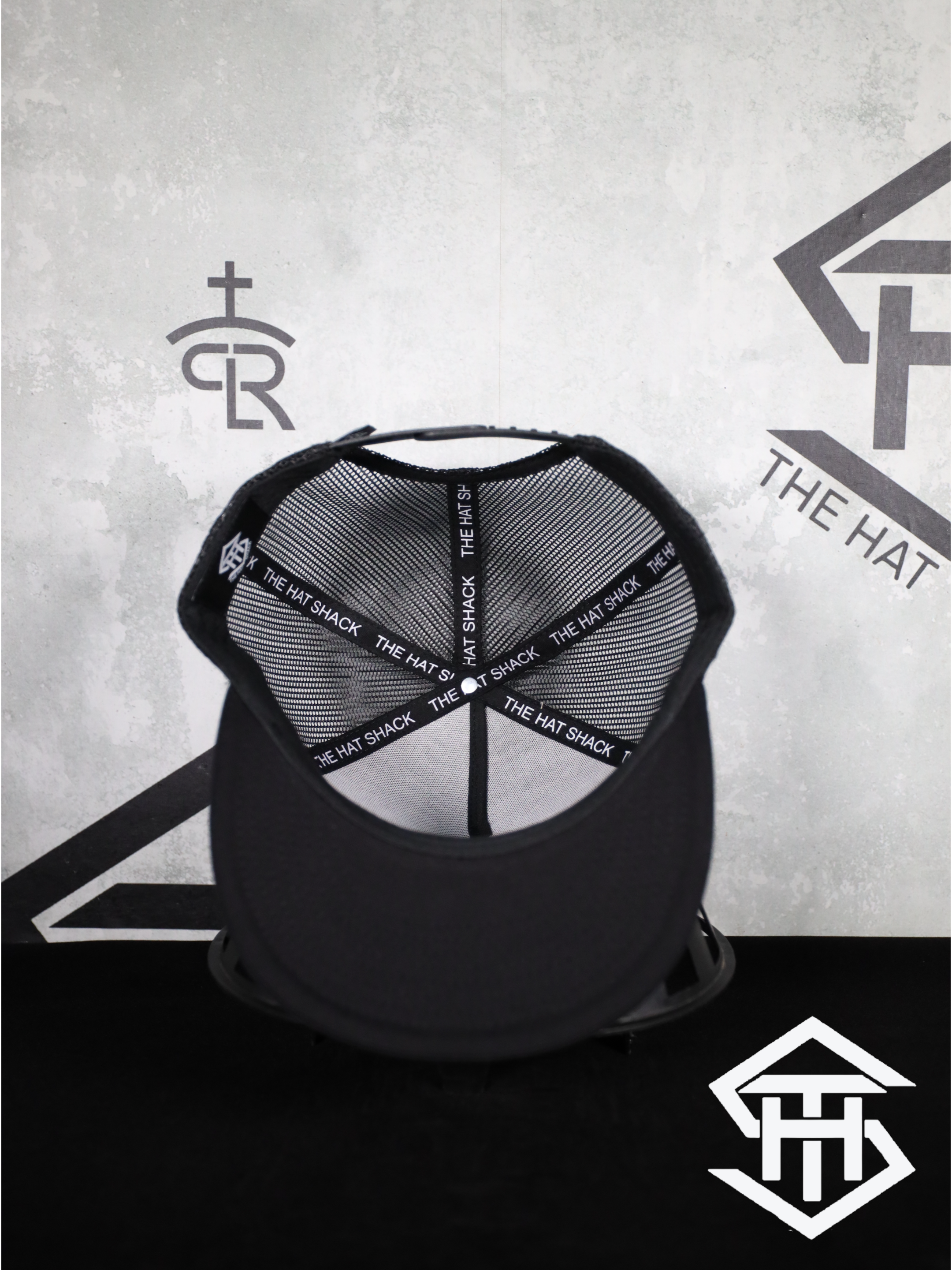THS Cactus Black/White FlatBill SnapBack