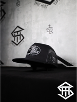 THS Black / White Pro Logo Flatbill Snapback