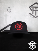 757 Red/Black Logo Snapback Flatbill