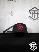 757 Red/Black Logo Snapback Flatbill