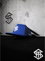 THS " White / Blue " Logo Flatbill Snapback