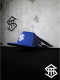 THS " White / Blue " Logo Flatbill Snapback