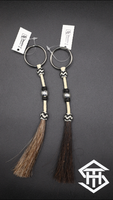 Horse Hair Key Chain " HH Raw Hide "