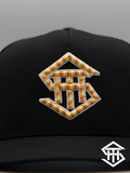 THS Black / Navajo Logo Flatbill Snapback