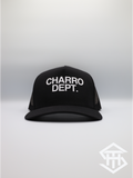 Charro Dept. Black Mesh Snapback