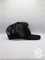 Charro Dept. Black Mesh Snapback