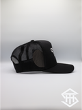 Charro Dept. Black Mesh Snapback