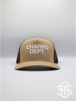Charro Dept. Tan Mesh Snapback