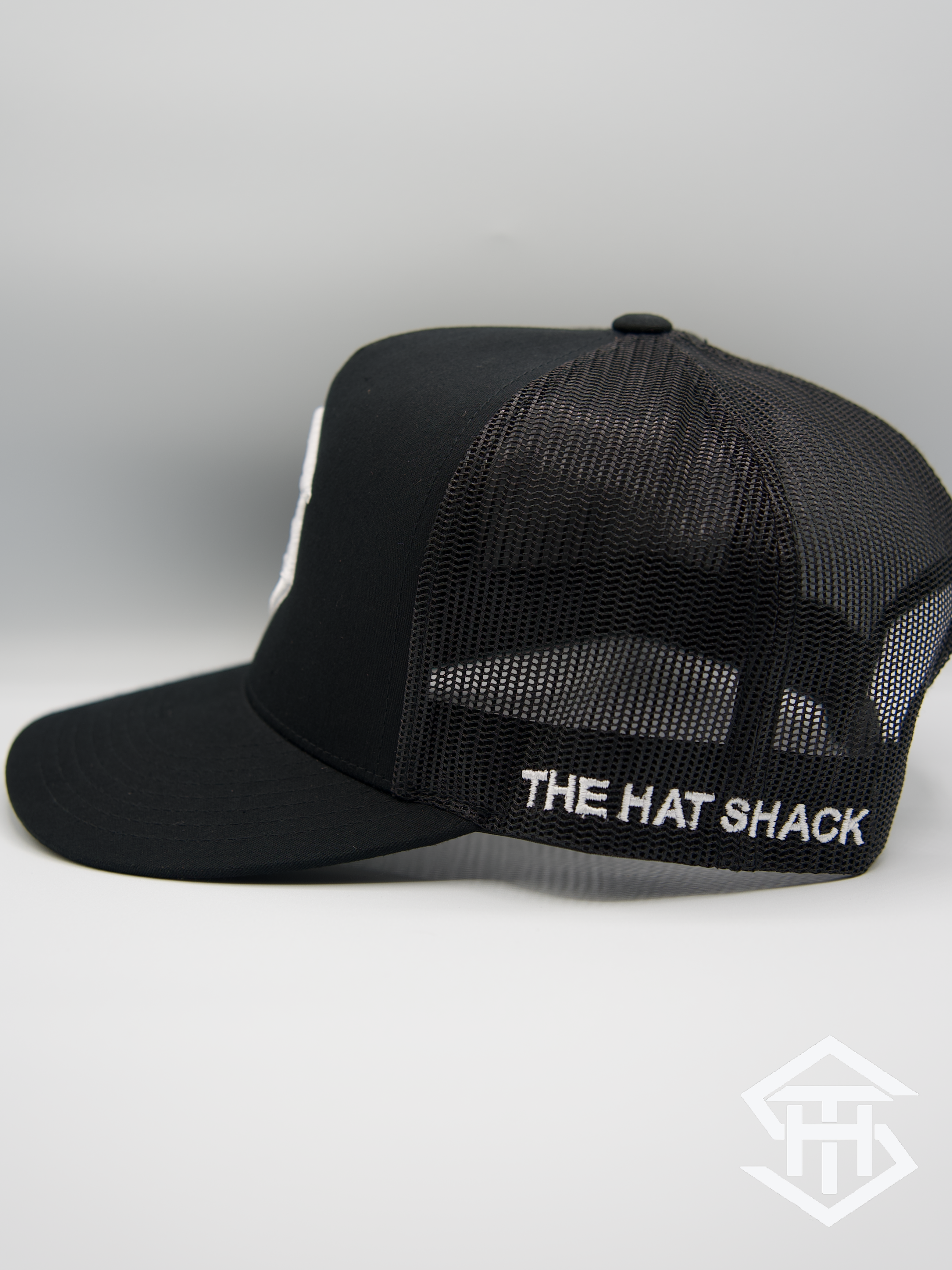 THS Black/White Logo FlatBill SnapBack