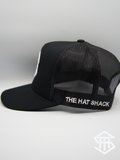 THS Black/White Logo FlatBill SnapBack
