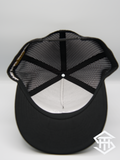 THS Black/White Logo FlatBill SnapBack