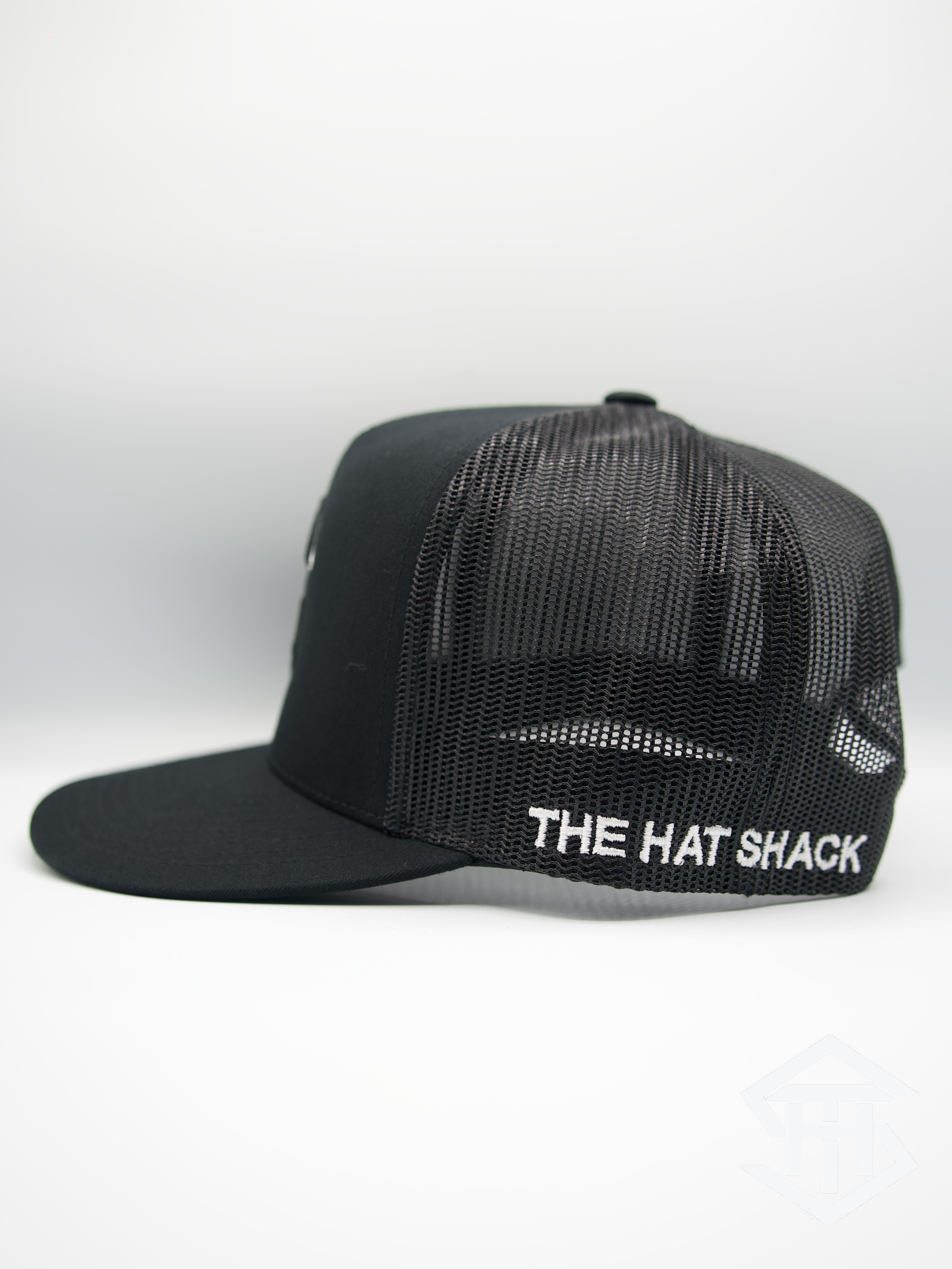 THS Black/White Logo 2 Flatbill Snapback