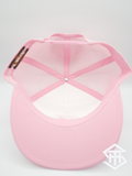 THS Pink / White Logo 2 Flatbill Snapback