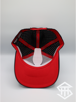 Charro Dept.  Black / Red Bottom  Performance Snapback