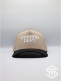 Charro Dept.  Tan / Black  Performance Snapback