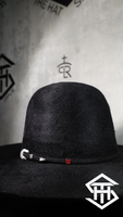 10X Tacchino "Black" Grizzly Hat Co. 6in. Regular Crown/ 4.25in. Brim