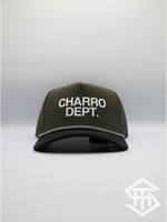 Charro Dept. Olive / Black  Performance Snapback