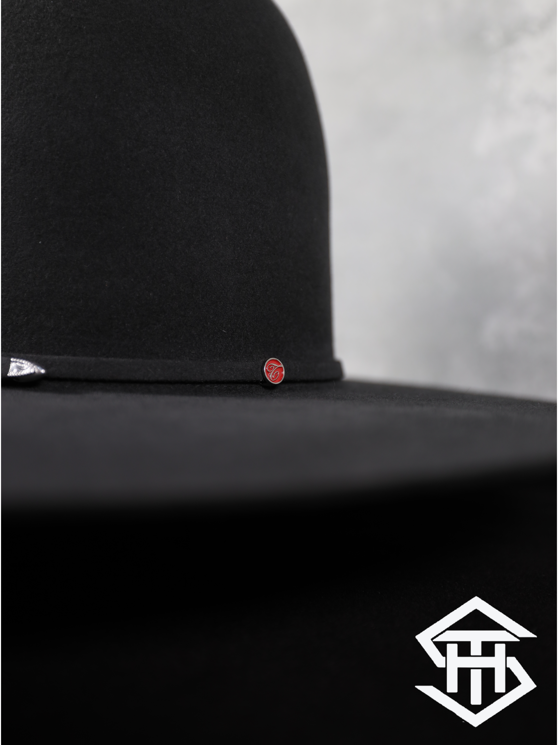 10x Gunmetal Tacchino Hat CO. Mid-Crown / 4 1/2in. Brim