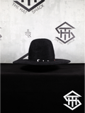 10x Black Tacchino Hat CO. Grizzly Tall Crown / 4 1/2in. Brim