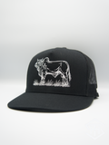 THS "Brahmer Tamer" Black Flatbill Snapback