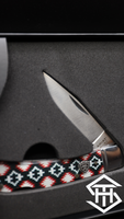 Ariat " Graphic " 3in. Stainless Steel Knife